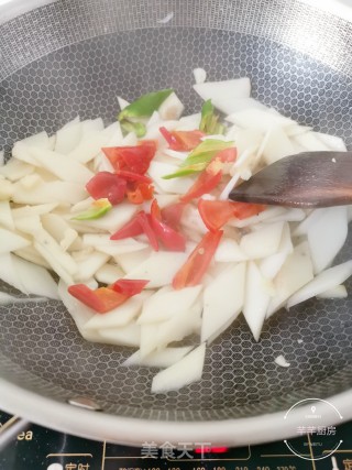 素炒山药片的做法步骤：8