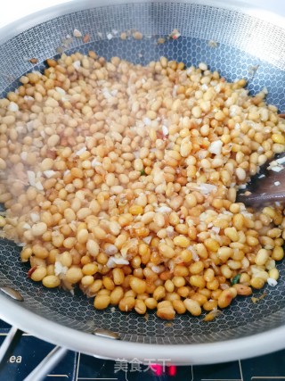 香辣黄豆的做法步骤：13