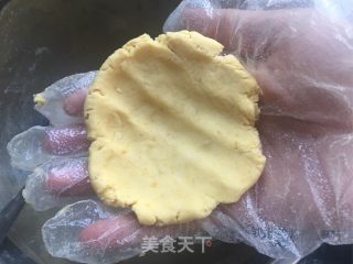 豆沙红薯糯米饼的做法步骤：8