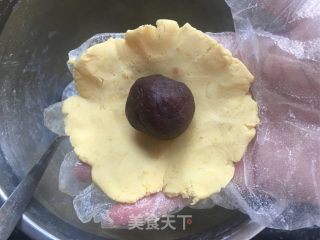 豆沙红薯糯米饼的做法步骤：9