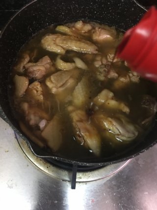 客家鸡酒的做法步骤：7