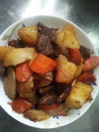 土豆炖牛肉的做法步骤：8