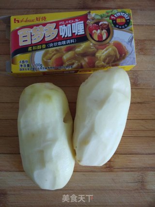 咖喱土豆的做法步骤：1