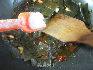 香辣海带的做法步骤：6