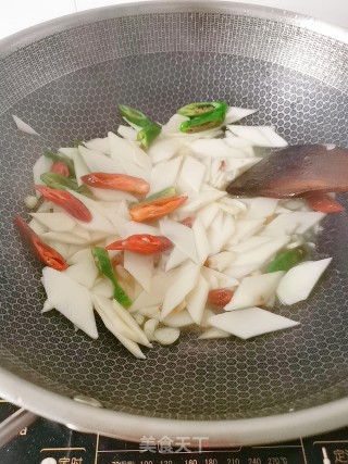 山药炒牛肉的做法步骤：8