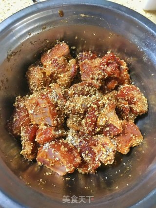 粉蒸肉的做法步骤：5