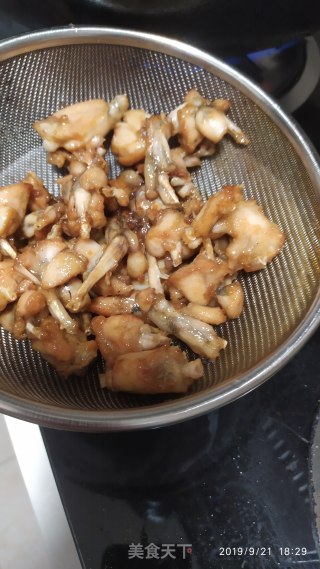 牛娃炒咸菜的做法步骤：5