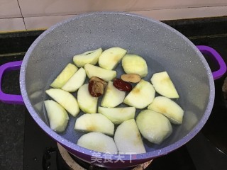苹果系列八：苹果年糕桂花酿的做法步骤：4
