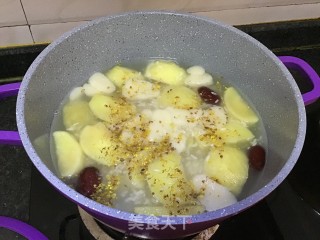 苹果系列八：苹果年糕桂花酿的做法步骤：6