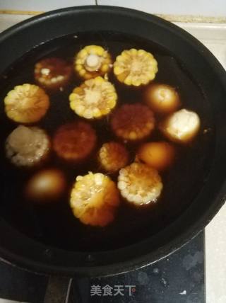 关东煮。不需要关东煮调料的做法步骤：7