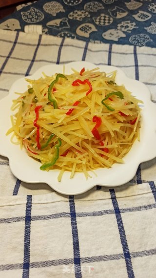 酸辣土豆丝的做法步骤：11