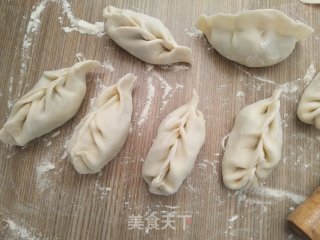 小白菜鸡蛋素馅蒸饺的做法步骤：5