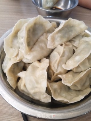 小白菜鸡蛋素馅蒸饺的做法步骤：6
