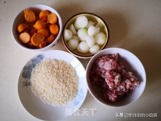 三丸汤（冬瓜南瓜汆丸汤）VS低糖米饭的做法步骤：1