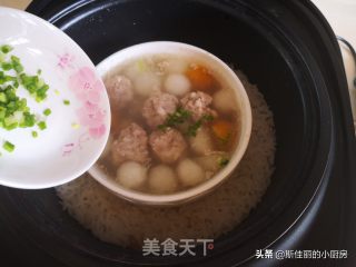 三丸汤（冬瓜南瓜汆丸汤）VS低糖米饭的做法步骤：12