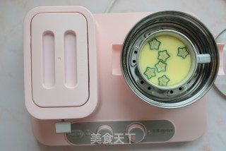蒸秋葵鸡蛋羹的做法步骤：11