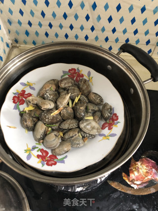 清蒸花甲的做法步骤：2