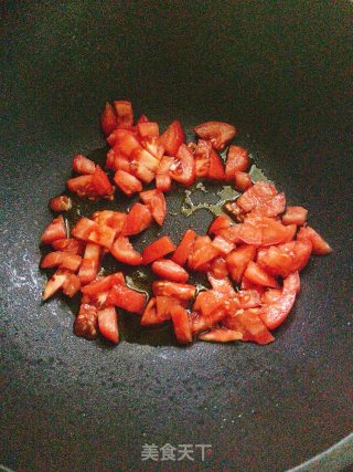 番茄虾仁疙瘩汤的做法步骤：5