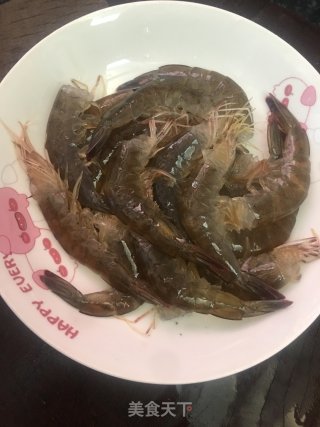 香酥炸虾的做法步骤：2
