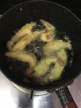 香酥炸虾的做法步骤：8