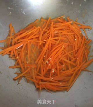 三丝炒米粉的做法步骤：8