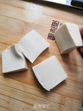 香煎嫩豆腐的做法步骤：1