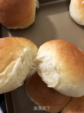 奶香浓郁的餐包 【简单易做】的做法步骤：10