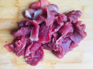 瘦肉盖菜心的做法步骤：3