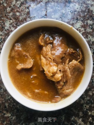 瘦肉盖菜心的做法步骤：7