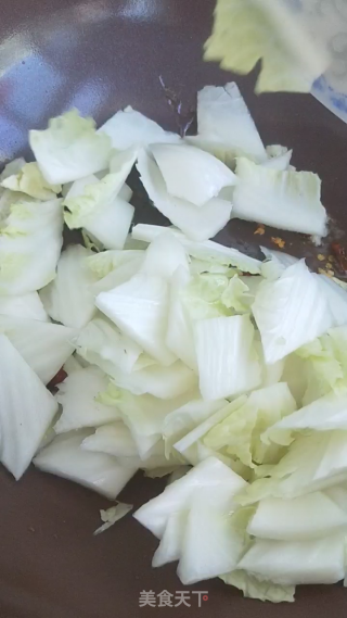 醋熘白菜的做法步骤：4