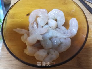 火腿鲜虾粥的做法步骤：3