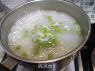 火腿鲜虾粥的做法步骤：8