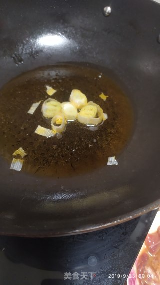 瘦肉炒佛手瓜的做法步骤：4