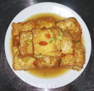 锅塌豆腐的做法步骤：3