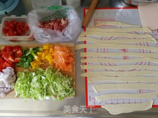 炒面片的做法步骤：5