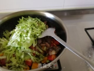 炒面片的做法步骤：12