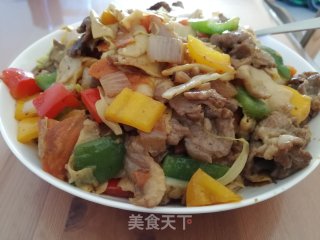 炒面片的做法步骤：14
