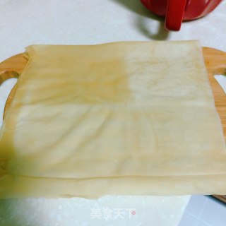 千张鸡肉鲜蔬卷的做法步骤：12