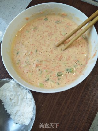 胡萝卜早餐饼的做法步骤：5