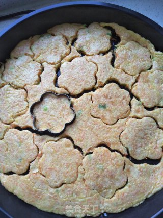 胡萝卜早餐饼的做法步骤：9
