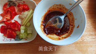 海兔子木耳盖浇饭的做法步骤：3