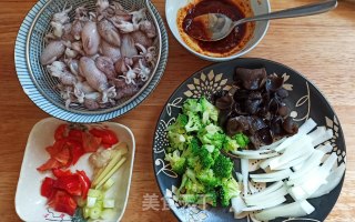 海兔子木耳盖浇饭的做法步骤：4