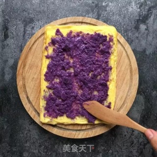 紫薯蛋卷的做法步骤：6