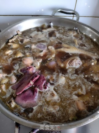 东北名菜-小鸡炖蘑菇的做法步骤：7