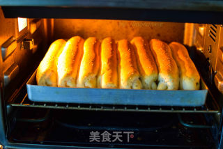 芝麻排包的做法步骤：11