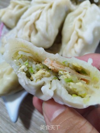 角瓜鸡蛋粉丝蒸饺的做法步骤：7