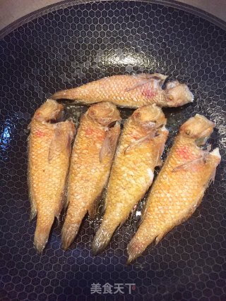 香煎鹦鹉鱼的做法步骤：3