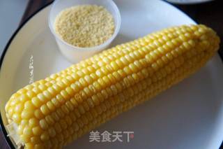 小米嫩玉米羹的做法步骤：1