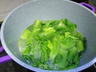 芥菜皮蛋汤年糕的做法步骤：5