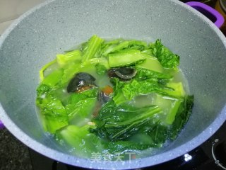 芥菜皮蛋汤年糕的做法步骤：6